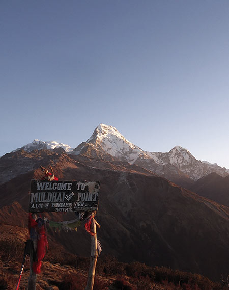 Eco trek de Muldai Hill au Népal