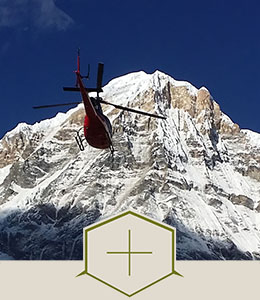 Tour hélicoptère Annapurna - Népal