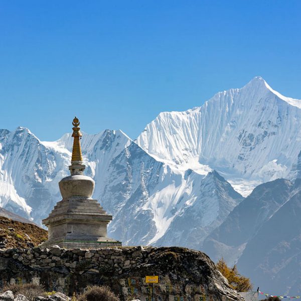 Stupa kyanjin - Vallée du Langtang