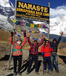 Trek Annapurna 1 semaine